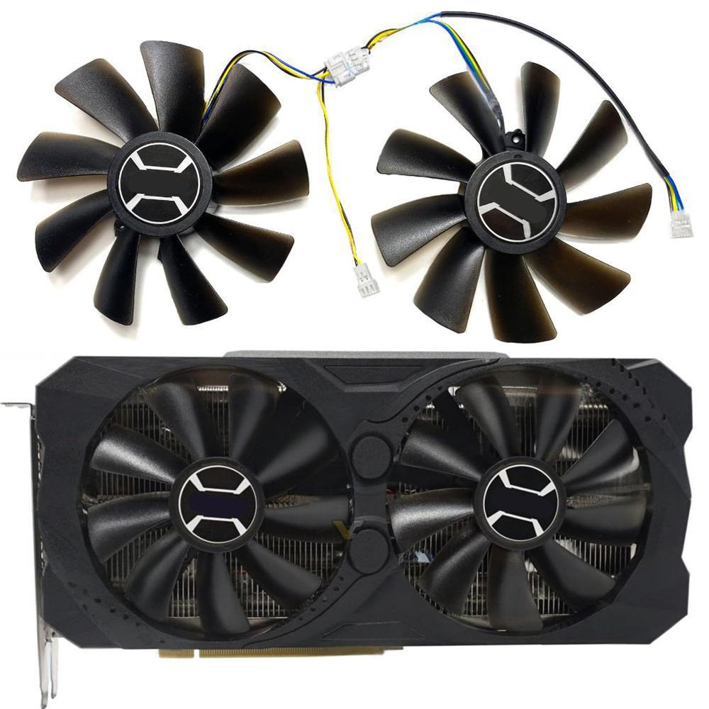 100MM DC12V 4Pin GPU Fans for ASL GeForce RTX3060 3060ti 3070 ARES Graphics Card Replacement Fan