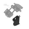 WJQZJDAMAI 2Pcs NVG Dovetail J-Arm Mount for AN/PVS-14 Binocular Bridge, Compatible with Folding Binocular Bridge or Flip-to-Side Night Vision System Helmet Mount,Aluminum view 4