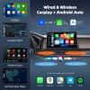 Android 13.0 2G 64G Car Stereo Wireless Carplay/Auto/Mirror Link for Jeep Compass Patriot 2010-2016, 10.1" HD Touch Screen Radio Bluetooth GPS Navigation, 2.4GHz & 5GHz WiFi, SWC, DSP 36-EQ AHD view 2