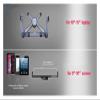 ADBWEKKF OA-9 Double Arm Lazy People Laptop Stand Aluminum Alloy Desktop Multifunction Dual Arm Tablets Holder Rotation IPad Air Mini Ma view 4