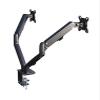 ADBWEKKF G08-24 Dual Monitor Desktop Mount Bracket for 13 to 27-Inch LCD Screens Rotate & Tilt Adjust Two-Arm Desk Stand Support view 1