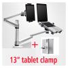ADBWEKKF OA-9X Double Arm Multifunctional Aluminum 9inch 10inch Pad Onemix 3s Desk Mount Laptop Table Stand Monitorbracket Shelf(No 13inch clamp) view 3