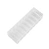 Angoily 1Pc Transparent Cable Organizer Box with Storage for Earphones and USB Cables Multi Functional Desk Organizer for Electronics and Accessories Space Saving Design view 1