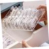 Angoily 1Pc Transparent Cable Organizer Box with Storage for Earphones and USB Cables Multi Functional Desk Organizer for Electronics and Accessories Space Saving Design view 3