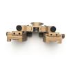 WJQZJDAMAI NVG30 NVG10 PVS-14 Binocular Bridge Mount Night Vision Goggles Bracket Metal Helmet Mounting Mount Multi-Function 90 Degree NVG Mount, Gold, Silver,Black view 3