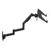 ADBWEKKF V63WT / XSJ8013WT Wall Mount Laptop Holder Ultra Long Arm Mechanical Spring Full Motion 2 in 1 Laptop Monitor Holder Lapdesk(V63WTB) view 4