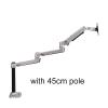 ADBWEKKF XSJ8013C-450 Aluminum Full Motion Lifting Ultra Long Arm 10-32 Inch LED LCD Monitor Holder Monitor Mount Bracket(XSJ8013CS-450) view 2