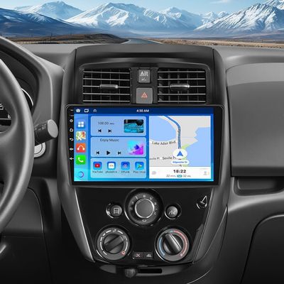 Android 13 Car Radio for Nissan Versa Sedan 2015-2019, 10 inch Touchscreen Radio for Nissan Versa Sedan Head Unit with Wireless Carplay Android Auto GPS Bluetooth FM RDS AHD Backup Camera 2+32G