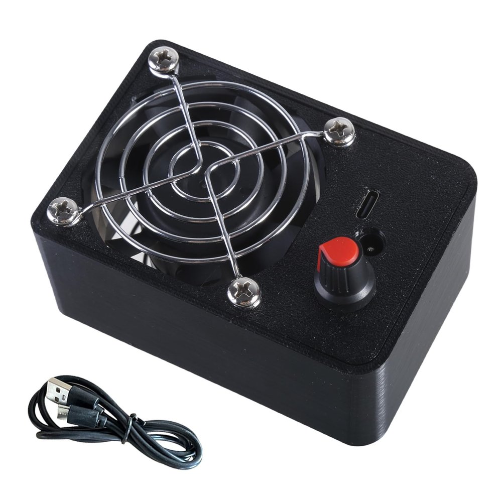 5V USB Powered Router Cooling Fan PC Coolers Quiet USB Power Cooling Fan With Speed Controller For Electronics
