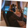 Angoily Wired Gaming Headset Lighting Noise Cancelling Microphone Over Ear Design Compatible Laptop and PC Black and Blue Color view 4