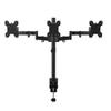 ADBWEKKF Desktop Full Motion 360 Degree Triple Screen Monitor Holder 10"-24" LCD LED Monitor Mount Arm Loading 8kgs Each Head(Desktop Clamping) view 1