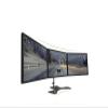 ADBWEKKF Aluminum Alloy 15-27 Inch Triple Monitor Holder Desktop Stand Full Motion Seamless Screen Monitor Mount Bracket MP230SL view 3