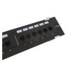 CAT5 CAT5E Patch Panel RJ45 Networking Wall Mount Rack Mount Bracket 12 Port view 2