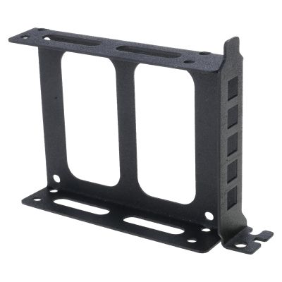 Solid Drives Mount 2.5" 3.5" Holder for Desktop Card Slots Optimizes Space Durability Metal Construction