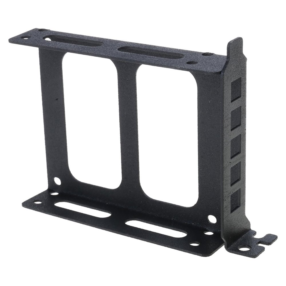 Solid Drives Mount 2.5" 3.5" Holder for Desktop Card Slots Optimizes Space Durability Metal Construction