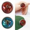 jiingekk Stylish Round Scorpion Rings Adjsuatble Opening Rings Resin Statement Piece Unique Finger Jewellery Trendy Couple Gift view 2