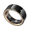MOMAX 1-Sense Active Smart Ring for Fitness, Sleep, Heart Rate Tracker with Touch Control & 5ATM Waterproof, No APP Subscription, Luxury Ceramic Health Ring for Men&Women, Android & iOS Compatible view 1