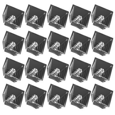 20Keys Original Height 1U 1X Transparents Crystal Blanks Keycaps for MX Switches Gaming Keyboards Game Lovers