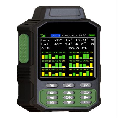 ZL190PLUS Land Surveying Equipment, Handheld GPS for Surveying with 3.2 Inch Color Screen, Multi-GNSS Support, 7 Measuring Models for Measuring Land Area, Length,Slope and Save Coordinates Points
