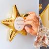 6-pcs Voice Sound Music Recorder Golden Star Shaped - Playback Message Recording Device view 3