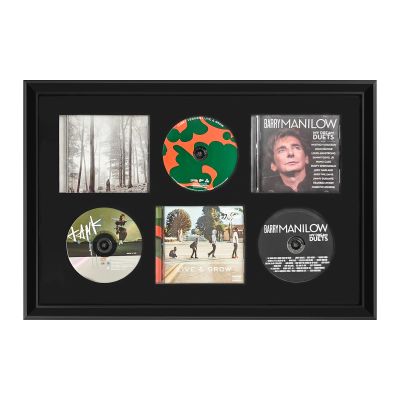 CD Case,DVD Holder,CD/DVD Display Frame,DVD Album Cover Frames Organizer Shelf,CD Record Frames for The Wall,DVD Signed Record Storage Display Box Home Decor Desktop Applicable to Game, Record,Disc