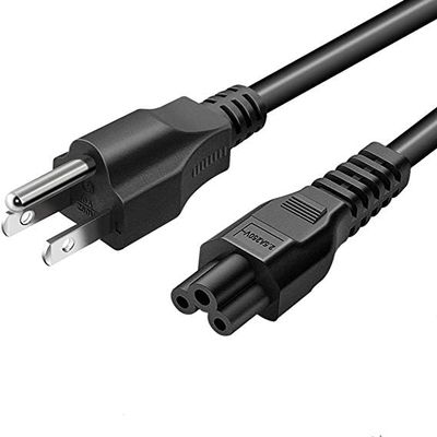 1.7 ft AC 3 Prong Laptop Power Cable Cord Fit for LG TV, Asus Lenovo Dell HP Acer MSI Razer Toshiba Sony Samsung Adapter Notebook Computer Charger Replacement - UL Listed Cable