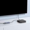 USB/Type C to Ethernet Adapter 5Gbps Data Transmission USB Hubs Integrated Gigabit Ethernet for Operating Systems view 2