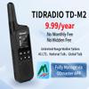 TIDRADIO TD-M2 Global Rapid Unlimited Range Walkie Talkies, National 4G LTE Long Distance 2-Way PoC Radios with SIM Cards, APP Manage Groups, for Family, Logistics, Company, 2 Pack view 2