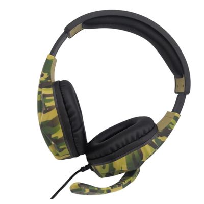 Angoily Camouflage Gaming Headphones for Computer Gaming Headphone Microphone for Mobile Phone Laptop