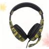 Angoily Camouflage Gaming Headphones for Computer Gaming Headphone Microphone for Mobile Phone Laptop view 3
