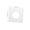 ABOOFAN 20pcs Record Sleeves Breathable Storage Bags with Right Angle Design Static Record Protection for Albums Stylish Present Packaging for Music Lovers view 2