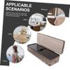 NUOBESTY Cable Management Box Lid 7-Slot Cord Organizer for Electronics Plastic Cable Storage Bin Sturdy and Stylish Design view 4