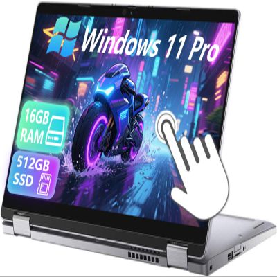 Dell Latitude 5310 2-in-1 Laptop Touchscreen Business, 13.3" FHD(1920x1080), Intel i5-10210 1.6GHz, 16GB DDR4 RAM, 512GB SSD, Backlit Keyboard, Win11 Pro (Renewed)