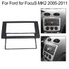 2 Din Car Fascia Dash Mount Stereo Radio Navigation Audio Frame Trim for Ford for Focus For C-Max for S-Max for Transit for Fusion view 3