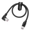 Alvin's Cables RJ45 Ethernet Cable, Right-Angle CAT6A Shielded Industrial Profinet Ethernet Cable High-Flex Drag-Chain High-Speed Gold-Plated Connectors for PLC, Robotics & Motion Control 6.6ft/2m view 1