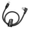 Alvin's Cables RJ45 Ethernet Cable, Right-Angle CAT6A Shielded Industrial Profinet Ethernet Cable High-Flex Drag-Chain High-Speed Gold-Plated Connectors for PLC, Robotics & Motion Control 6.6ft/2m view 4