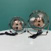 4/6inch Small USB Desk Fan Quiet Fan Metal Strong Airflows 360 Degree Adjustable Cooling Fan For Desktop Outdoor view 4