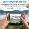 CLPA Smartphone Composition Viewer  Designed for use with iPhone Pro Max | iOS 18 | 6.7 to 6.9 Inch Screen | Fibonacci Spiral, Dynamic Symmetry and 3 More Grids | Directors Viewfinder view 3