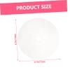 Holibanna 30 Pcs DIY Painting Discs for Wall Decor Round Discs for Crafts Aesthetic Decoration Party Supplies and DIY Projects view 2