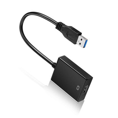 DIYEAH USB 3.0 to DisplayPort Adapter Cable for 1080P Compatible PC Laptop Projector Black