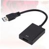DIYEAH USB 3.0 to DisplayPort Adapter Cable for 1080P Compatible PC Laptop Projector Black view 2