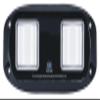 AquaIDEA Japan Made in Japan JB40 Solution for Transom Underwater Lighting COB LED 9-32V Multivolt IP68 DIY Installation +4500lm (Black Body, Cool White LED Color) view 2