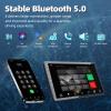 2G+64G Car Stereo for F150 F250 F350 Fusion Mustang Escape Android 13 Wireless Carplay/Auto/Mirror Link, 7" HD Touch Screen Radio Bluetooth GPS Navigation, 2.4GHz & 5GHz WiFi, SWC DSP 36-EQ AHD view 3