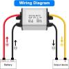 1pcs DC 8-35V to DC 3-15V Buck Converter DC18V20V24V to DC 12V 3A Step Down Converter Voltage Regulator Power Supply Buck view 3