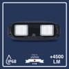 AquaIDEA Japan Made in Japan JB40W Solution for Transom Underwater Lighting COB LED 9-32V Multivolt IP68 DIY Installation +4500lm (Black Body, Warm White Led Color) view 4