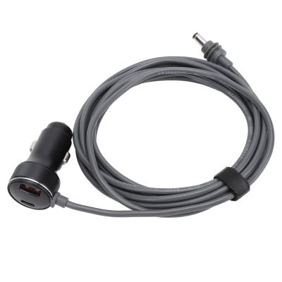ZJchao 12V/24V Car Charging Cables, DC Car Power Cable - Rubber Cord for Screen, 24V Portable Charger - Home & Outdoor Use