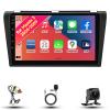 Radio for Mazda 3 2004-2009 Android 13 9" IPS Touch Screen, Car Stereo with CarPlay & Android Auto, GPS Navigation DSP SWC 5G WiFi Camera 4CORE 2+32GB view 1