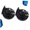 AKOOSY 1pair Car and Motorbike Speakers Lightweight Easy Installation for Vehicle Safety and -Term Use view 4