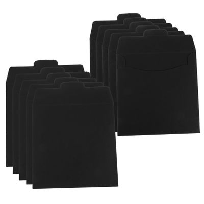 AUTSUPPL 20pcs CD Dvd Storage Sleeves Paper Envelopes for Organizing and Dvds Space Saving Holder for Easy Access for Weddings Photography and Advertising Materials