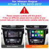 Radio for Nissan Rogue XTrail X-Trail 3 T32 2013-2017 Android 13 10.1" IPS Touch Screen, Car Stereo with CarPlay & Android Auto, GPS Navigation DSP SWC 5G WiFi Camera 8CORE 8+256GB view 2